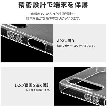 Xperia 10 V ソフトケース 「UTILO Soft」 耐衝撃 ストラップホール付 - PriQ