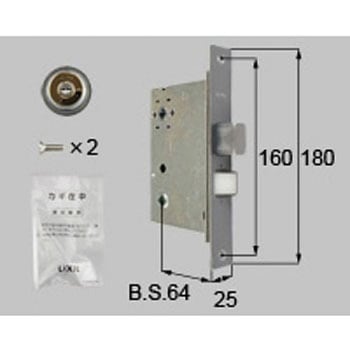 交換用シリンダー131用 TOSTEM(LIXIL)