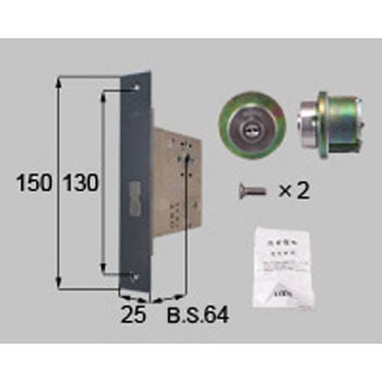 交換用シリンダー134用 TOSTEM(LIXIL)