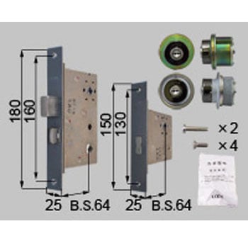交換用シリンダー31用 TOSTEM(LIXIL)