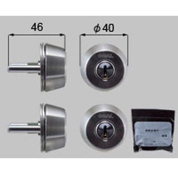 交換用シリンダーゴールD92ロック1302用 - TOSTEM(LIXIL)