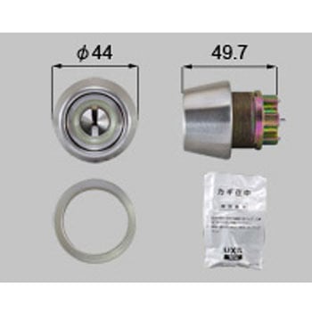 交換用シリンダーミワJN1ロック3037用 TOSTEM(LIXIL)