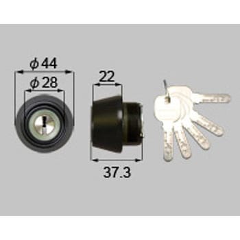交換用シリンダーミワJN1ロック3087用 TOSTEM(LIXIL)