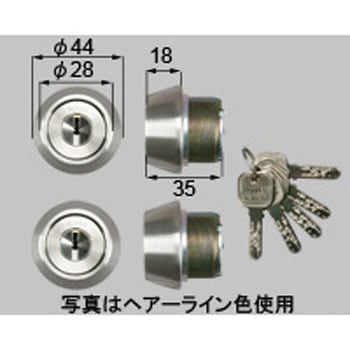 交換用シリンダーミワJN2ロック1014用 トステム(LIXIL)