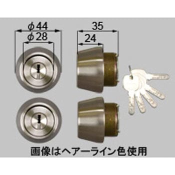 交換用シリンダーミワJN2ロック1035用 TOSTEM(LIXIL)