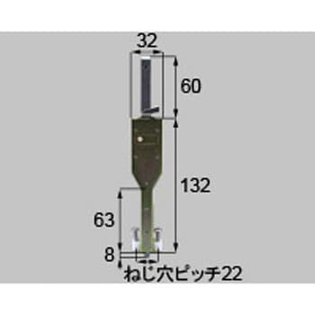 雨戸錠(下) トステム(LIXIL) 窓用金物部材 【通販モノタロウ】