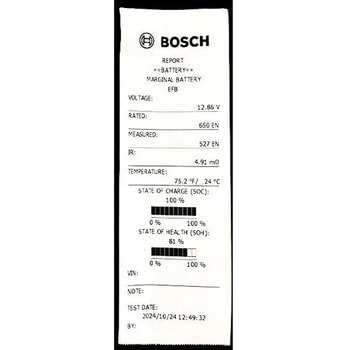 バッテリーテスター(BAT151セット) BOSCH(ボッシュ)