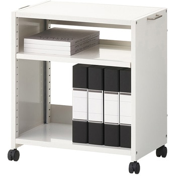 スチールデスク下ワゴン ハンドル付2段 AVEN