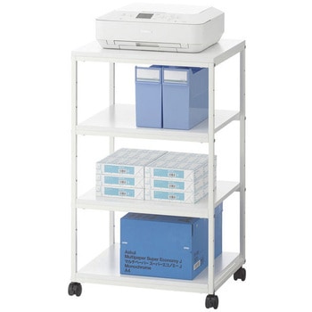 スチールプリンターワゴン4段 AVEN