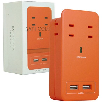 SATICOLORAC4個口USB Fargo