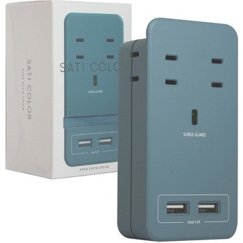 SATICOLORAC4個口USB Fargo