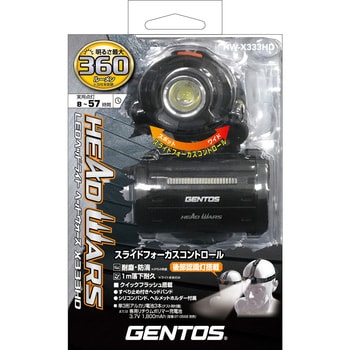 【特価商品】GENTOS(ジェントス) LED ヘッドライト ヘッドウォーズ 【