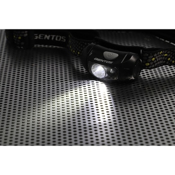CPシリーズ コンパクトヘッドライトサブ赤色搭載 GENTOS