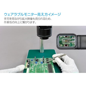マイクロスコープ(モニター用) ホーザン