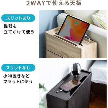 ケーブル&タップ収納ボックス サンワダイレクト