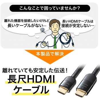 HDMI2.0 アクティブケーブル サンワダイレクト