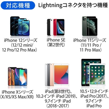 ライトニングケーブル サンワダイレクト