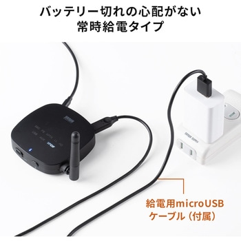 オーディオトランスミッター&レシーバー サンワダイレクト
