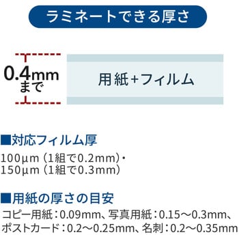 400-LM005 ラミネーター サンワダイレクト コード長さ1.5m 400-LM005