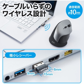 ブルーLEDマウス サンワダイレクト