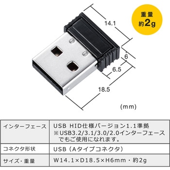 レシーバー サンワダイレクト