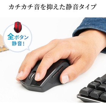 ブルーLEDマウス サンワダイレクト