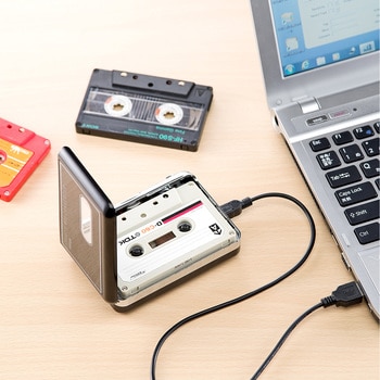 400-MEDI002 カセットテープ変換プレーヤー 1個 サンワダイレクト