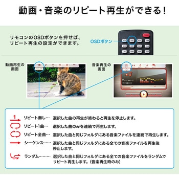メディアプレーヤー サンワダイレクト