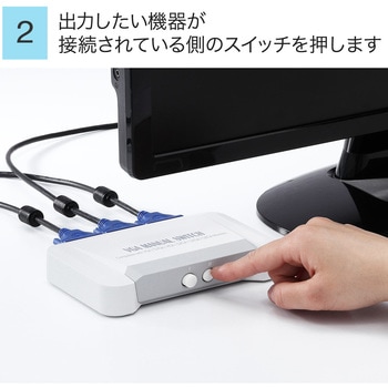 ディスプレイ切替器 サンワダイレクト