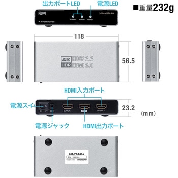 HDMI分配器 サンワダイレクト