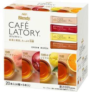 ブレンディ カフェラトリー スティック フルーツティーアソート本 Agf インスタント紅茶 通販モノタロウ 301