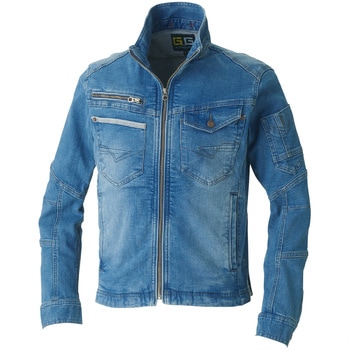 1092-00 デニムブルゾン 桑和