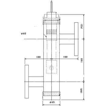 純正購入東興化学PH電極ガラス複合スリーブ型中古品３ｍタイプ1本 メンテナンス