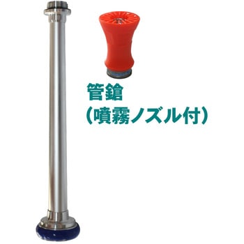 【検定ホース仕様】開けてビックリ!『火消し箱』災害/火災 消防活動用 消防ホース/資機材各種/タイヤ付き格納箱セット 岩崎製作所