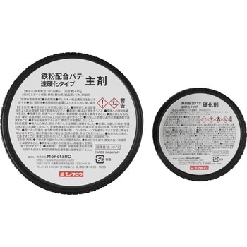 鉄粉配合パテ 速硬化 モノタロウ