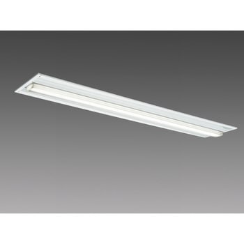 LEDライトユニット形ベースライト 40形 埋込形 下面開放タイプ 220幅 三菱電機