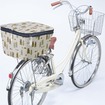 2段式後カゴカバー オリジナル柄 Kawasumi(川住製作所)