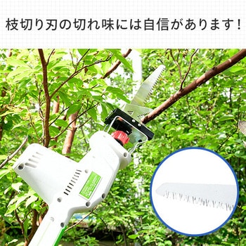 PS-3000 ガーデンポールソー AC電源タイプ 高枝切りバサミ 1台 YAMAZEN