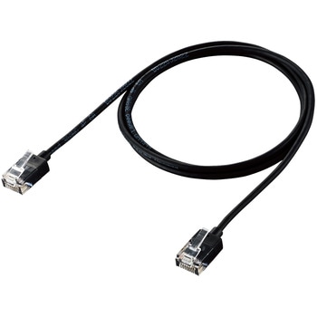 LANケーブル CAT6 ギガビット RJ-45コネクタ スーパースリム ショートコネクタ RoHS エレコム
