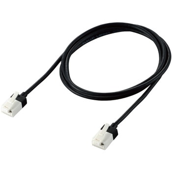 LANケーブル CAT6A準拠 ギガビット 爪折れ防止 スーパースリム より線 RoHS エレコム