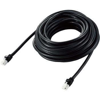 LANケーブル CAT6A 10m ギガビット 爪折れ防止 より線 RJ-45コネクタ RoHS エレコム