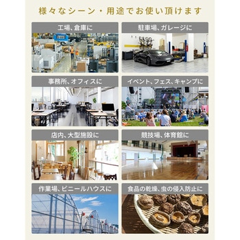 スポットエアコン ツインダクト 排熱ダクト キャスター付き YAMAZEN(山善)