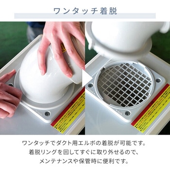スポットエアコン ツインダクト 排熱ダクト キャスター付き YAMAZEN(山善)