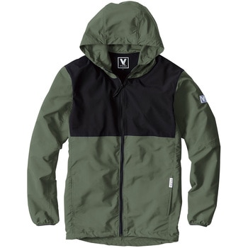 VILEA バイカラージップパーカー 7500 村上被服