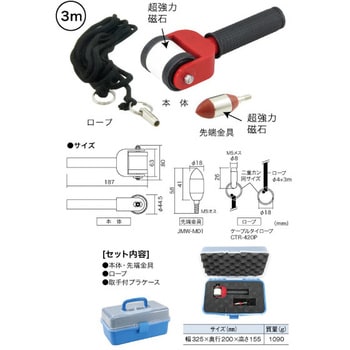 JMW-3100R マグネット壁裏名人(ローラー式) 1個 ジェフコム(DENSAN