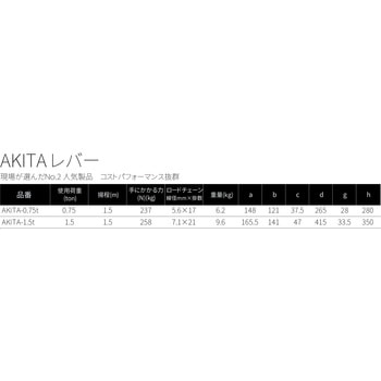 AKITAレバー アイビッグ