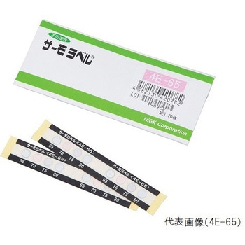 サーモラベル (R) 4Eシリーズ 不可逆/4点式 20枚入 日油技研工業