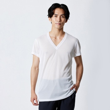 カルエアーアンダーVネック半袖シャツ mizuno(ミズノ)