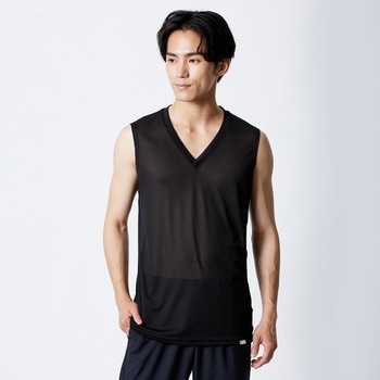 カルエアーアンダーVネックノースリーブシャツ mizuno(ミズノ)