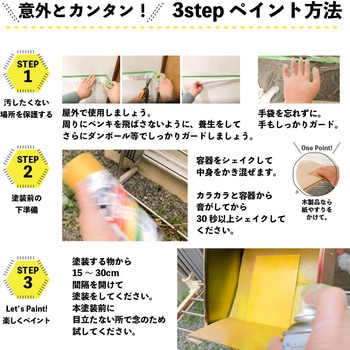 カンペラッカースプレー ラッカー系工作用塗料(つやあり) カンペハピオ